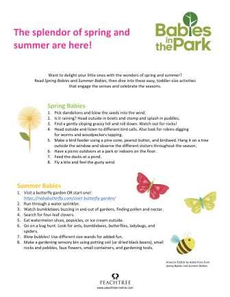 Babies in the Park Activity Sheets
